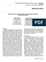 IMECE2013-62970: Robust Design of North American Power Grid To Mitigate Cascading Failures