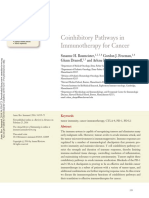 Coinhibitory Pathways in Immunotherapy For Cancer