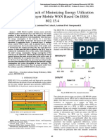 A Novel Approach of Minimizing Energy Utilization For Cross Layer Mobile WSN Based On IEEE 802.15.4