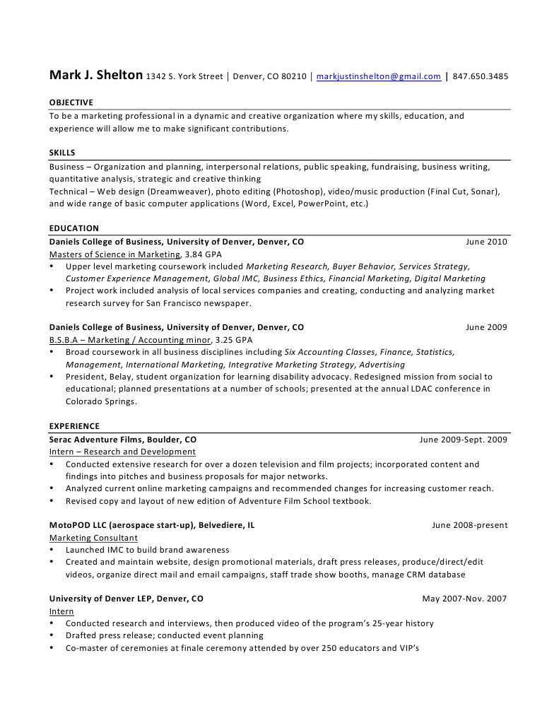 Resume Shelton Question Integrity - 