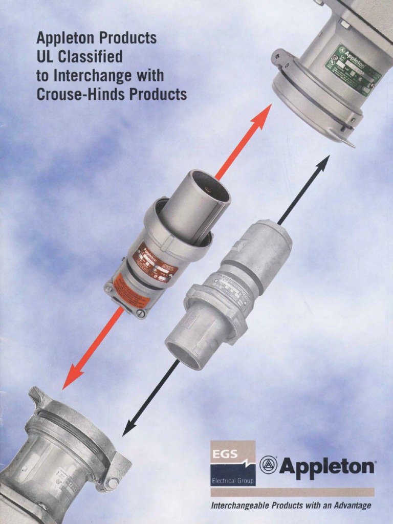 Intercambiabilidad Appleton Vs Crouse Hinds | PDF
