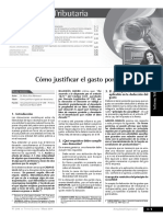 COmo Justificar El Gasto Por Donaciones PDF