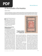 Mellace - D'Annunzio e La Musica - NS03 2013