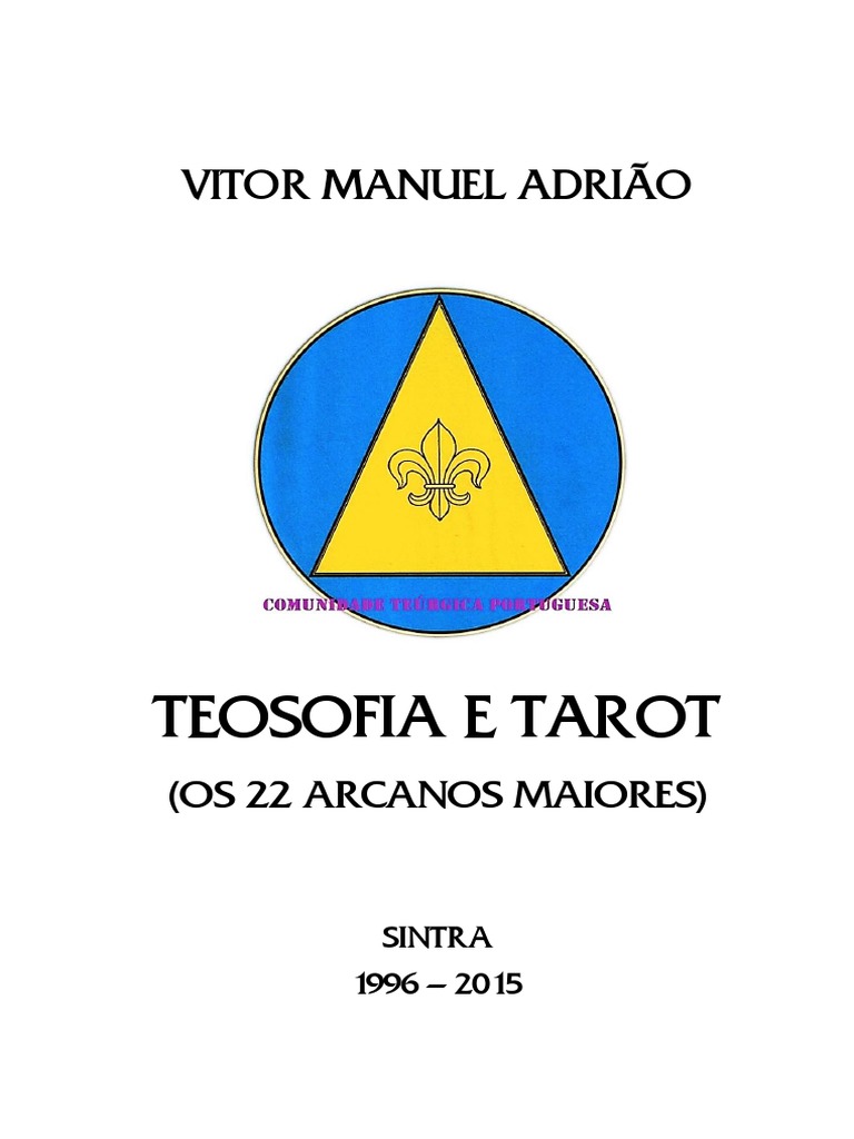 Teosofia e Tarot Os 22 Arcanos Maiores PDF | PDF | Tarô | Teosofia