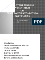 Industrial Training Presentation ON Dense Wavelength-Division Multiplexing