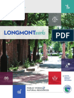 Public Works & Natural Resources Report to the Community – 2016 by City of Longmont, Colorado