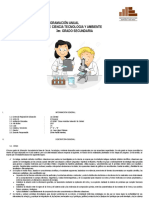 Programación Anual de Ciencia Tecnologia y Ambiente 3ro. 2017