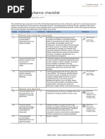 King III Compliance Checklist: 1. Ethical and Corporate Citizenship