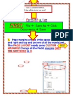 First:: File Save As Click Documents Save