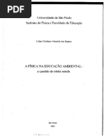 A Física na Educação Ambiental [Lilian Santos, Mestrado, 2003]