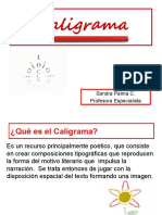 Caligrama El