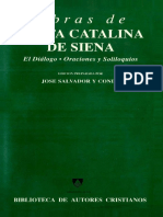 Obras de Santa Catalina de Siena, Fray Jose Salvador y Conde OP-BAC