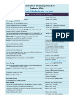 Academic Calendar 2016