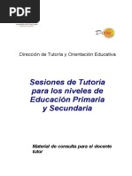 Sesiones de Tutoria