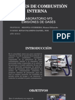 Laboratorio Nº3 - Emisiònes de Gases