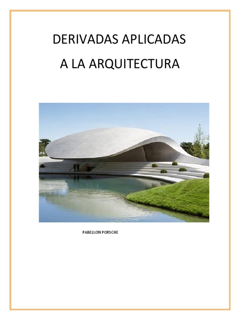 La Aplicacion de Derivadas en La Arquitectura | PDF | Derivado | Cálculo
