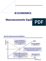 IB Economics Notes - Macroeconomic Equilibrium
