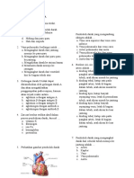 Soal Sistem Peredaran Darah