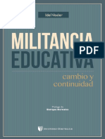 Vexler Idel Militancia Educativa