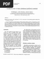 A Critical Review of Mine Subsidence Prediction Methods PDF