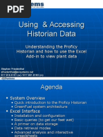 Intro To The Historian Excel Add-In