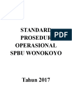 Standard Operasional Prosedur Spbu Wonokoyo
