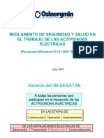 05.Reglamento de seguridad y salud en el trabajo de las actividades electricas RESESATAE - Ing. Miguel Benites.pdf