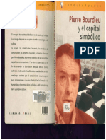 Pierre Bourdieu y El Capital Simbólico PDF