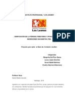 Verificación de pérdida tributaria y PPUA de Inversiones San Martín