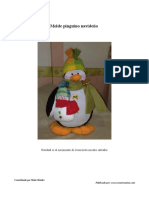 Molde Pinguino Navidad PDF