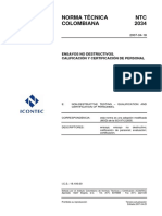 NTC 2034 Calificacion PDF