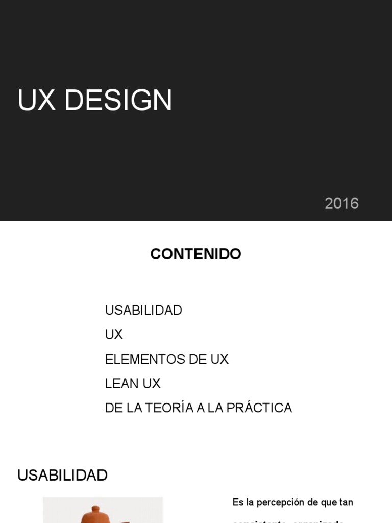 Fundamentos del Diseño UX | PDF | Informática