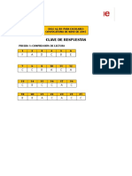 Clave de Respuestas Comprension Lectura A2 b1 Escolar PDF