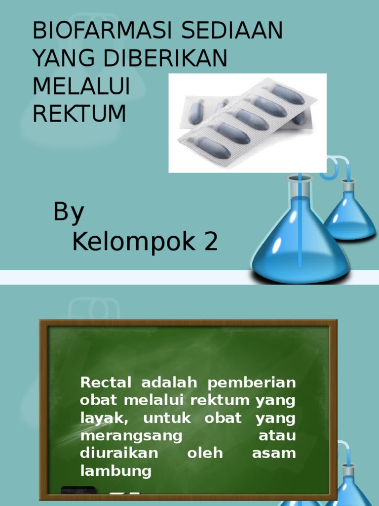 Biofarmasi Obat Rektal | PDF | Pengembangan Diri | Sains & Matematika