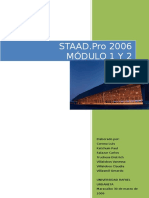 Modulo 1 y 2 Munir Staad Pro 2009