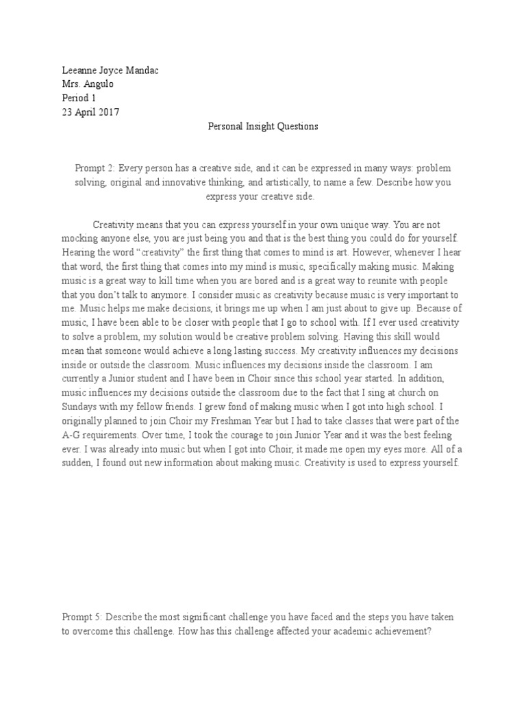 Creative Expression and Perseverance | PDF | Teaching Mathematics ...