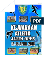 Hasil Keseluruhan Jatim Open 2016