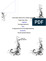 Tarea #1 de Psicologia Industrial