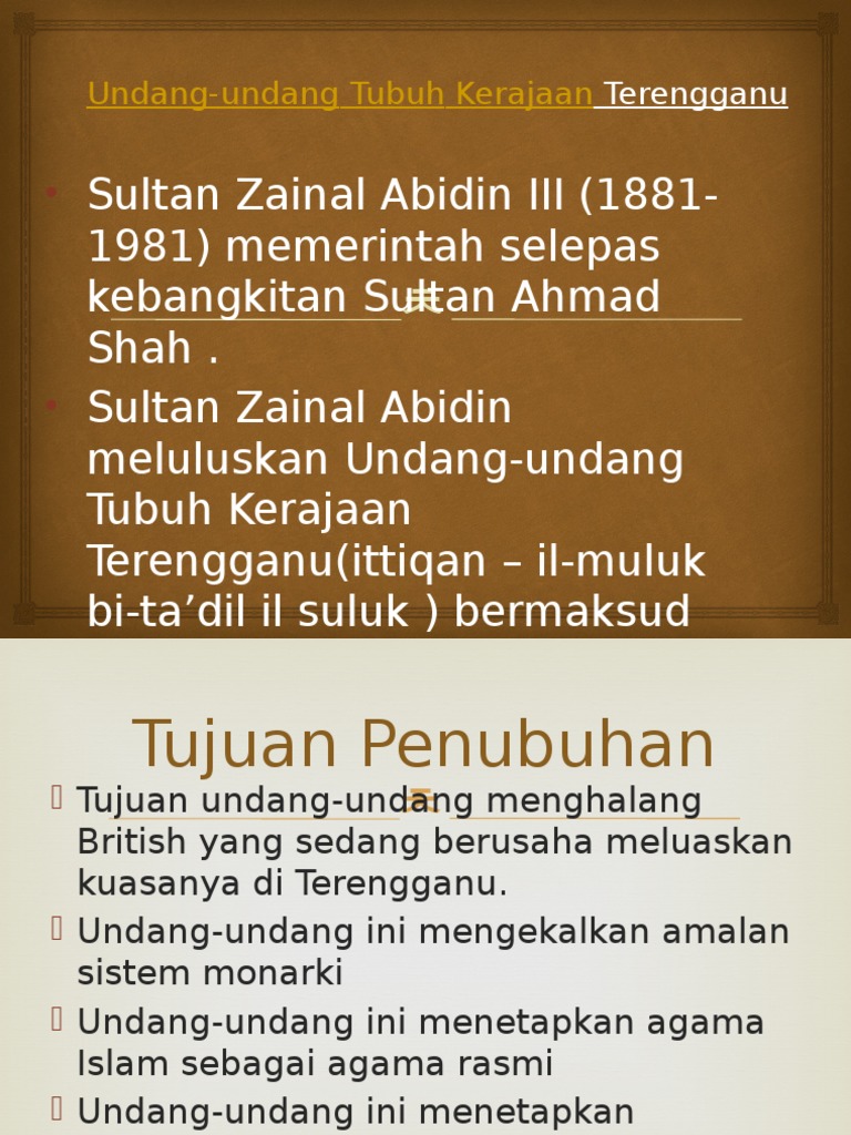 Undang Tubuh Terengganu 1