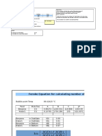 Distillation Theoretical Stages Calculator