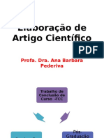 Elaboração de Artigo Científico 