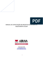 Manual de Capacitação em Sistemas de Aquecimento Solar