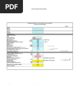 Pressure Safety Valve Sizing Calculation