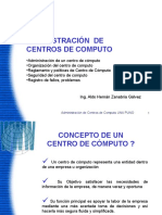 Administración de Centros de Computo