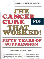 CANCER - The Cancer Cure That Worked - 50 Years of Suppression by Barry Lines (14 Pages of Extracts of Book Only) PDF