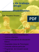 Ambitos Trabajo Ps. Infantil