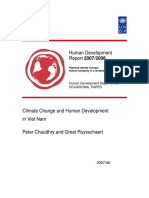 Climate Change and Human Development in Viet Nam: A Case Study For How Change Happens
