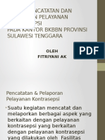 Sistem Pencatatan Dan Pelaporan Pelayanan Kontrasepsi 2017