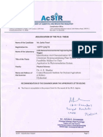 Adjudication Report For PHD Thesis - Shanker PDF