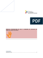 Modulo Prevención de Uso y Consumo de Drogas 11-03-2017